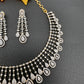 Cubic Zirconia Diamond Short Necklace