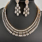 Elegant American Diamond Short Necklace