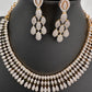 Elegant American Diamond Short Necklace