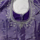 Purple Maggam work blouse