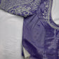 Purple Maggam work blouse