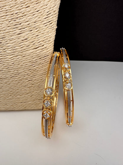 Gold AD Bangles