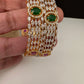 American Diamond Ruby Emerald Bangles