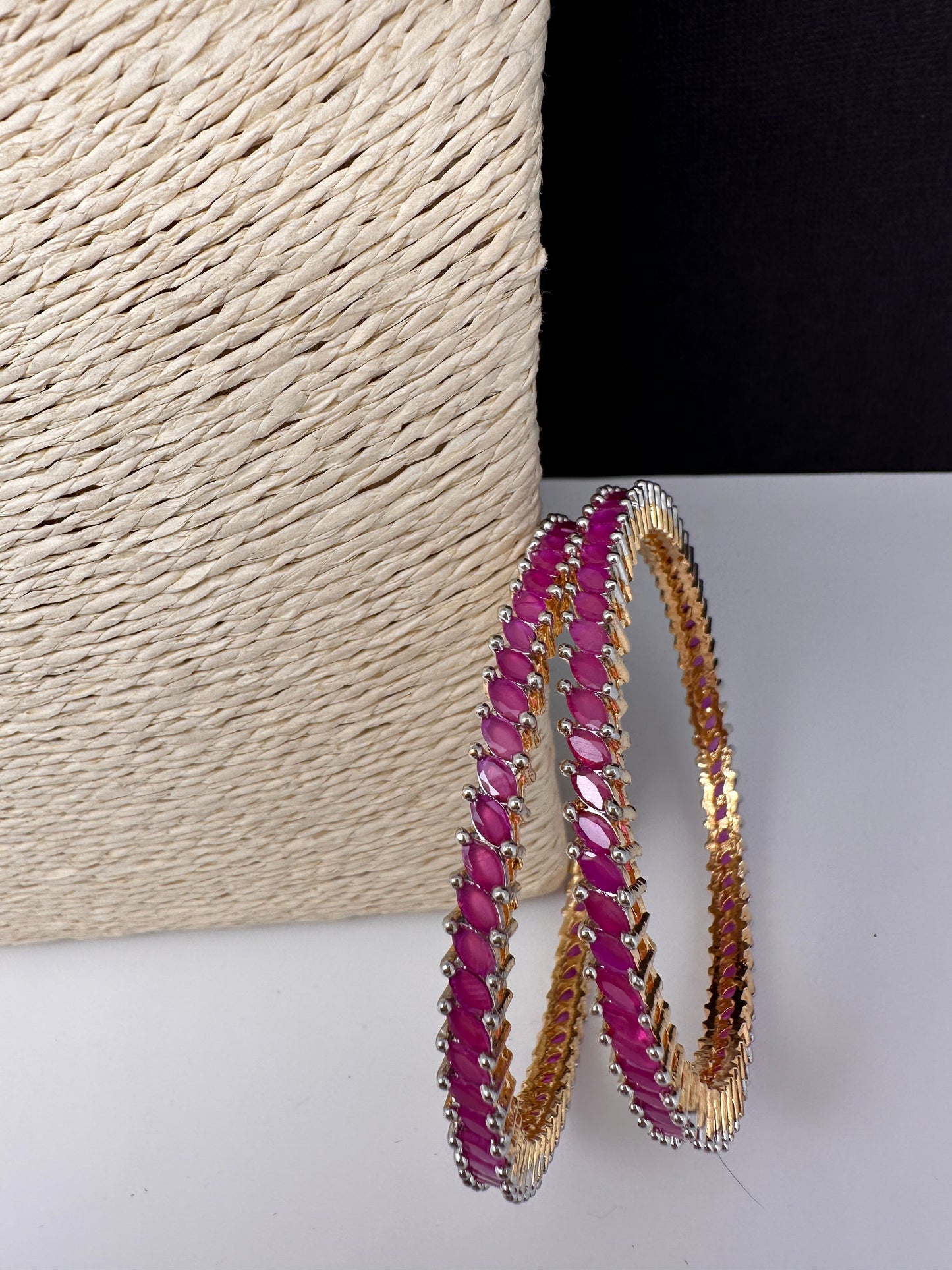 Ruby Pink Bangles