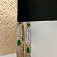 American Diamond Emerald Green Bangles