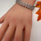 AD Silver Finish Openable Bracelet