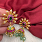 Multi Jadau Kundan Jhumki Earrings