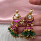 Jadau Kundan Jhumka Earrings