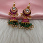 Jadau Kundan Jhumka Earrings