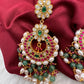 Jadau Kundan Chandbali Earrings