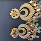 Jadau Kundan Statement Chandbali Earrings