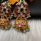 Jadau Kundan Jhumka Earrings