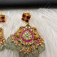 Peacock Jadau Kundan Earrings