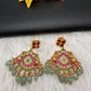 Peacock Jadau Kundan Earrings