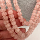 Pink pumpkin Beads