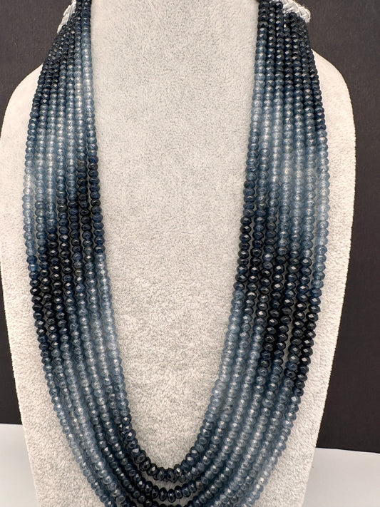 Multi layer Onyx Beads Necklace