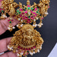 Jadau Kundan Goddess Lakshmi Kanti Necklace