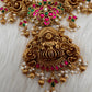 Jadau Kundan Goddess Lakshmi Kanti Necklace