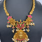 Jadau Kundan Goddess Lakshmi Kanti Necklace