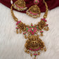 Jadau Kundan Goddess Lakshmi Kanti Necklace