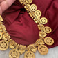 Jadau Kundan Traditional Bottu Mala Long Necklace