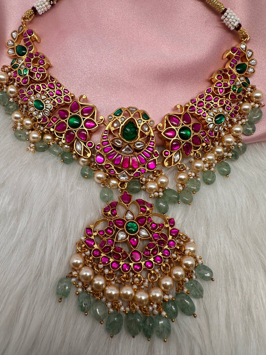 Jadau Kundan Neckline Necklace