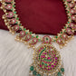 Jadau Kundan Peacock Mango MidLenght Necklace