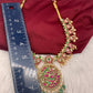 Jadau Kundan Peacock Mango MidLenght Necklace