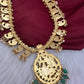 Jadau Kundan Peacock Mango MidLenght Necklace