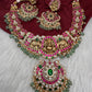 Jadau Kundan Ganesha Neckline Necklace