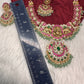 Jadau Kundan Ganesha Neckline Necklace