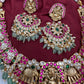 Jadau Kundan Ganesha Neckline Necklace