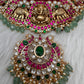 Jadau Kundan Ganesha Neckline Necklace