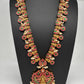 Jadau Kundan Goddess Lakshmi Lotus Long Necklace