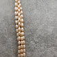 Clear Jadau Kundan Rice Pearls Emerald Beads Long Necklace