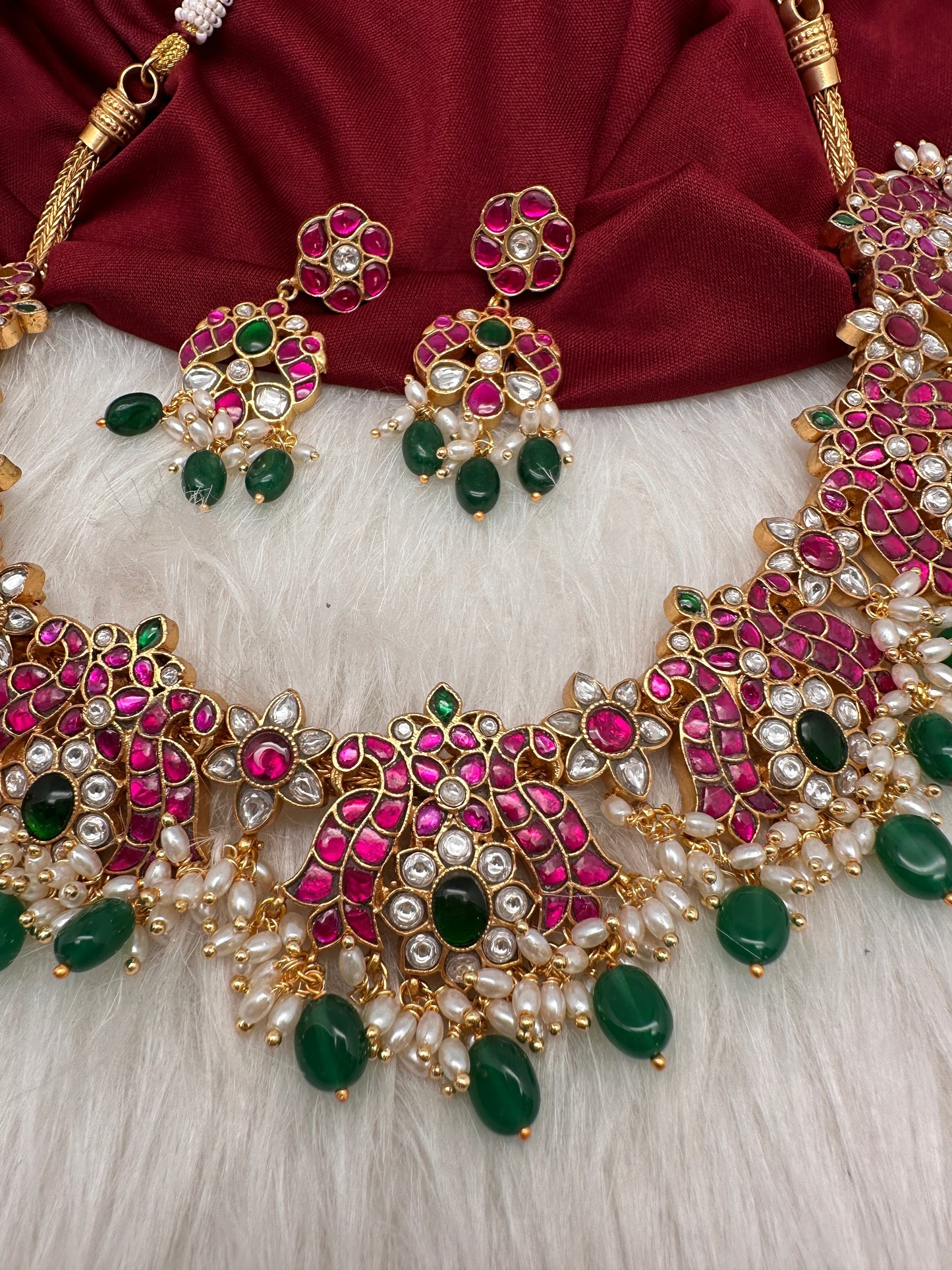 Jadau Kundan Neckline Necklace