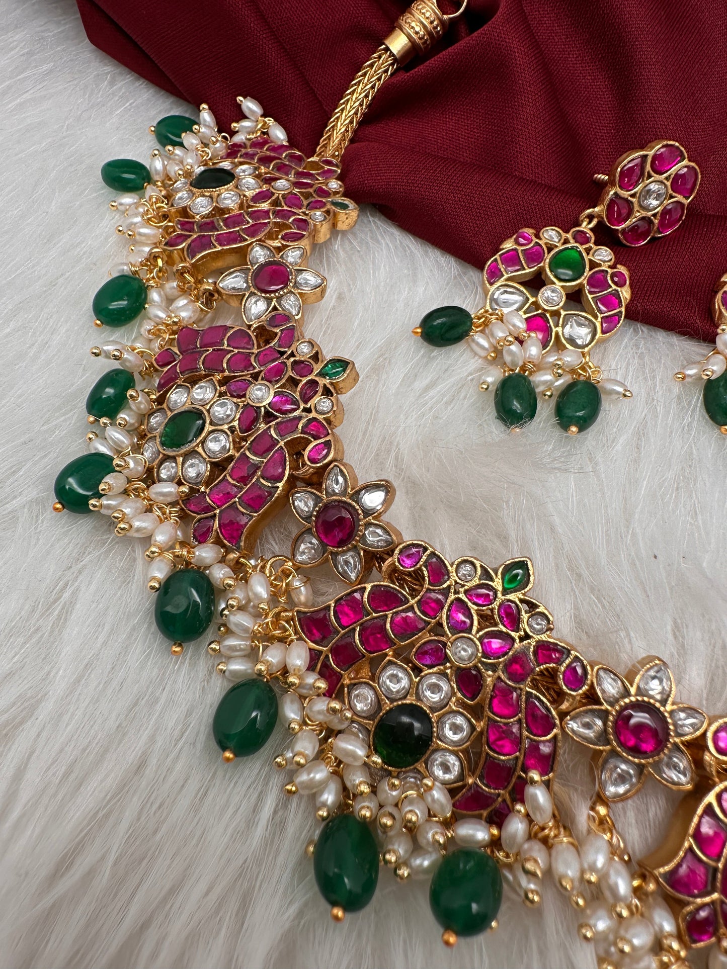 Jadau Kundan Neckline Necklace