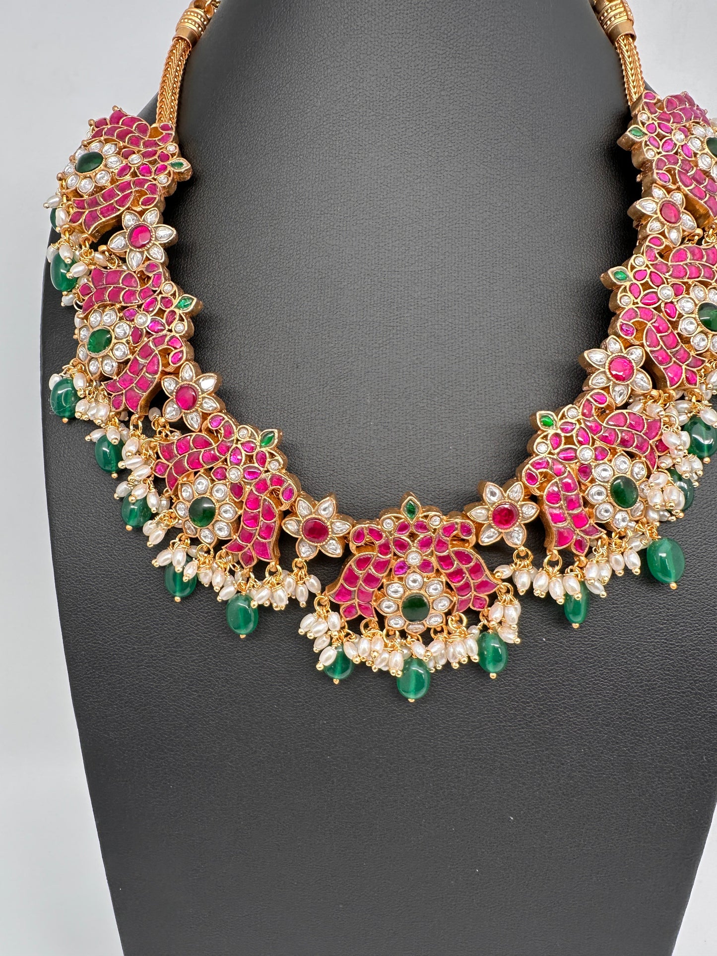 Jadau Kundan Neckline Necklace