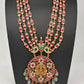 Jadau Kundan Goddess Lakshmi Multi Layer Necklace