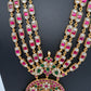 Jadau Kundan Goddess Lakshmi Multi Layer Necklace