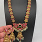 Jadau Kundan Goddess Lakshmi Nakshi Necklace