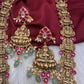 Jadau Kundan Goddess Lakshmi Nakshi Necklace