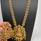 Goddess Lakshmi Nakshi CZ Matte Haar Necklace