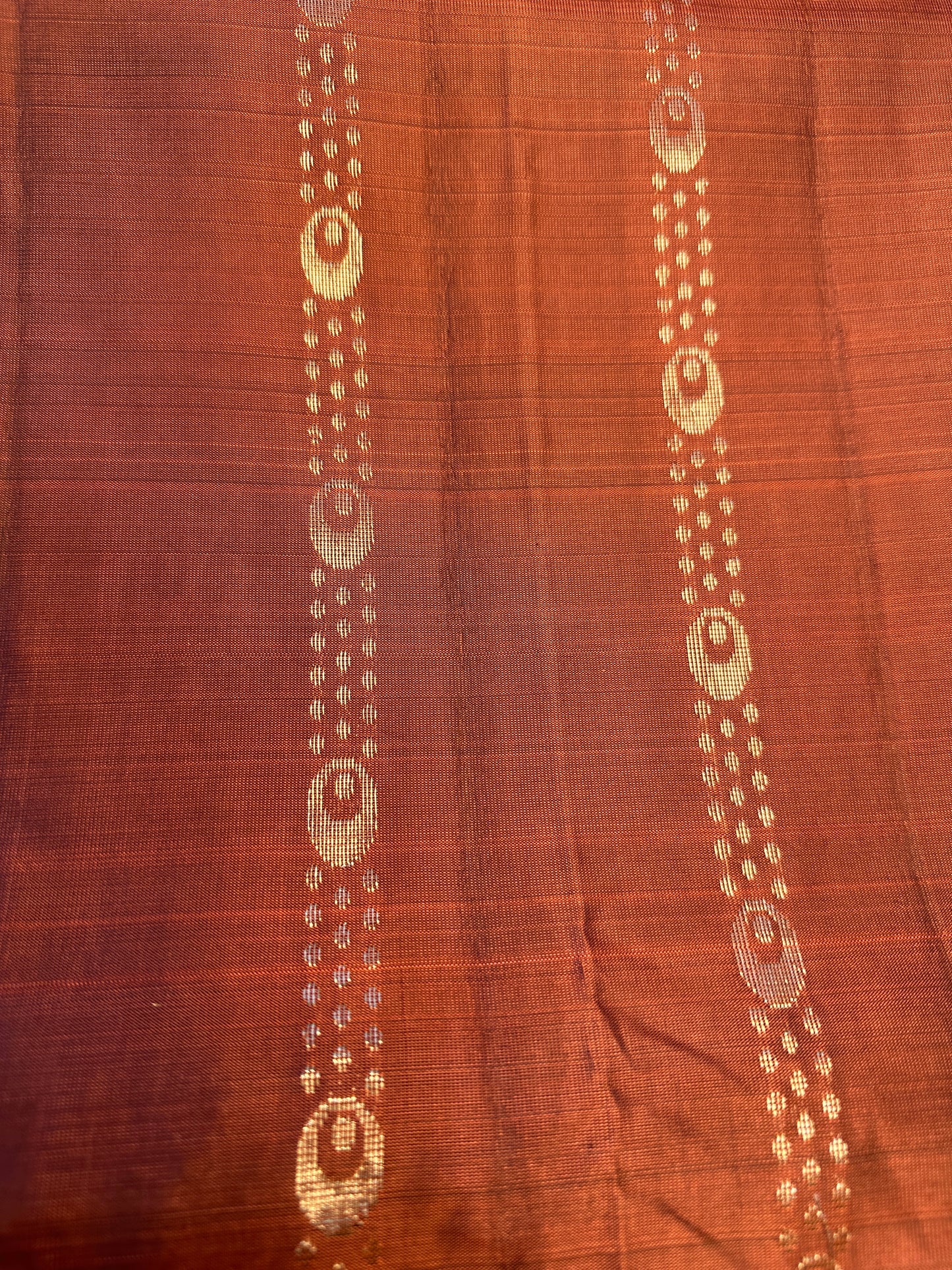 Brown Kanchi Pattu Saree