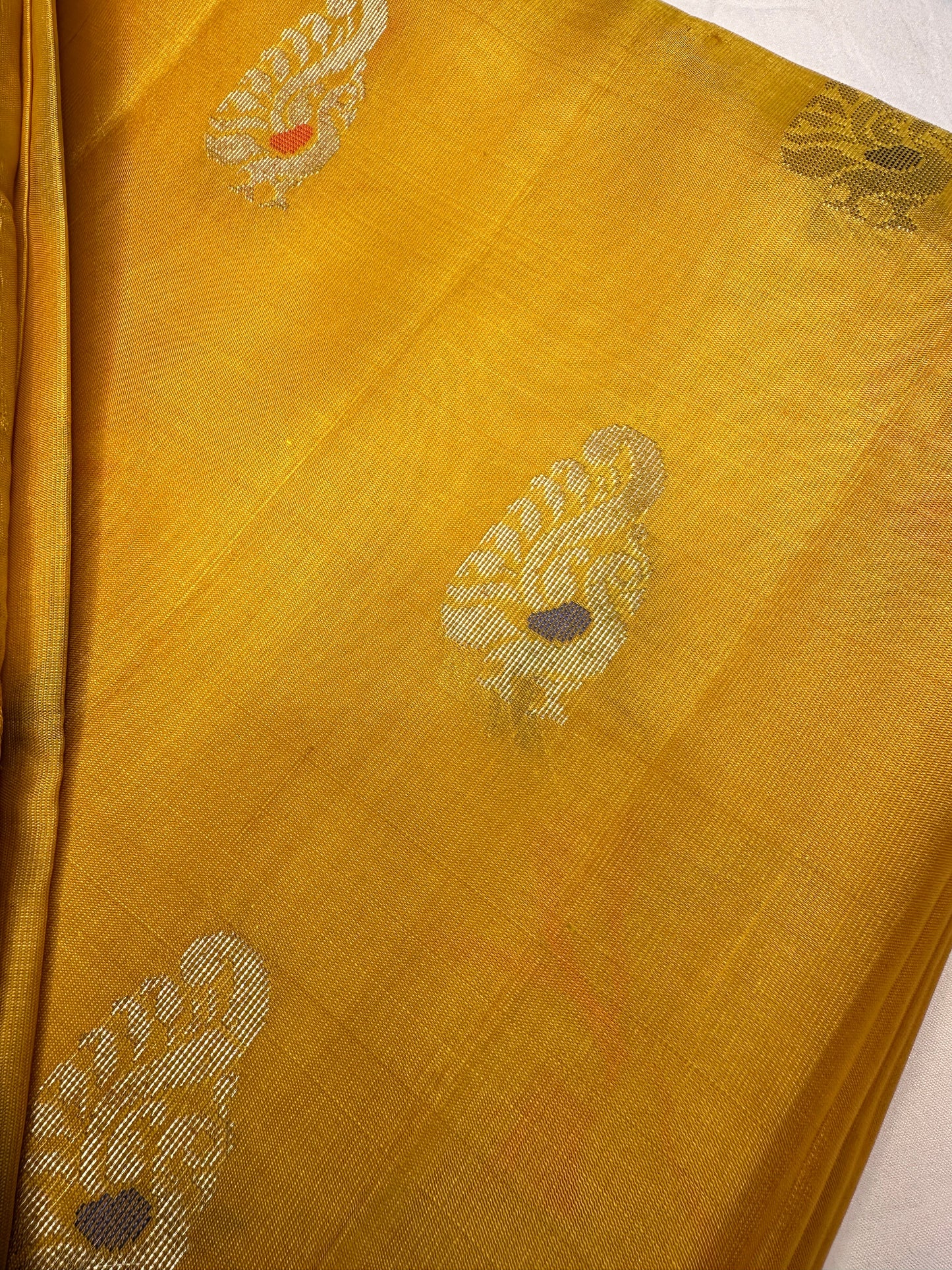 Yellow Pure Uppada Saree