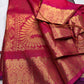 Purple Blue Semi Kanchi Saree