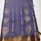 Purple Semi Kanchi Saree