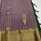 Purple Semi Kanchi Saree