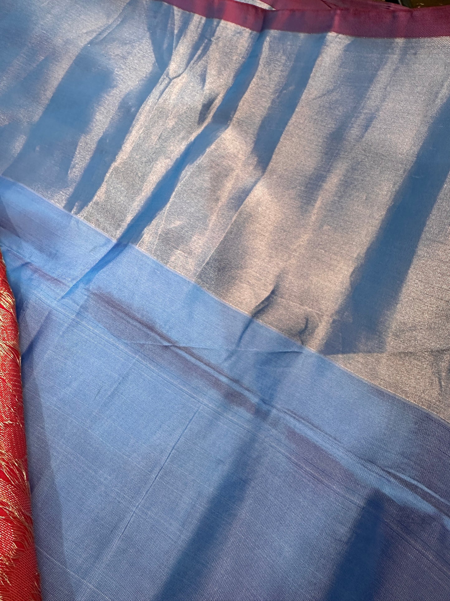 Pure Uppada Blue Saree