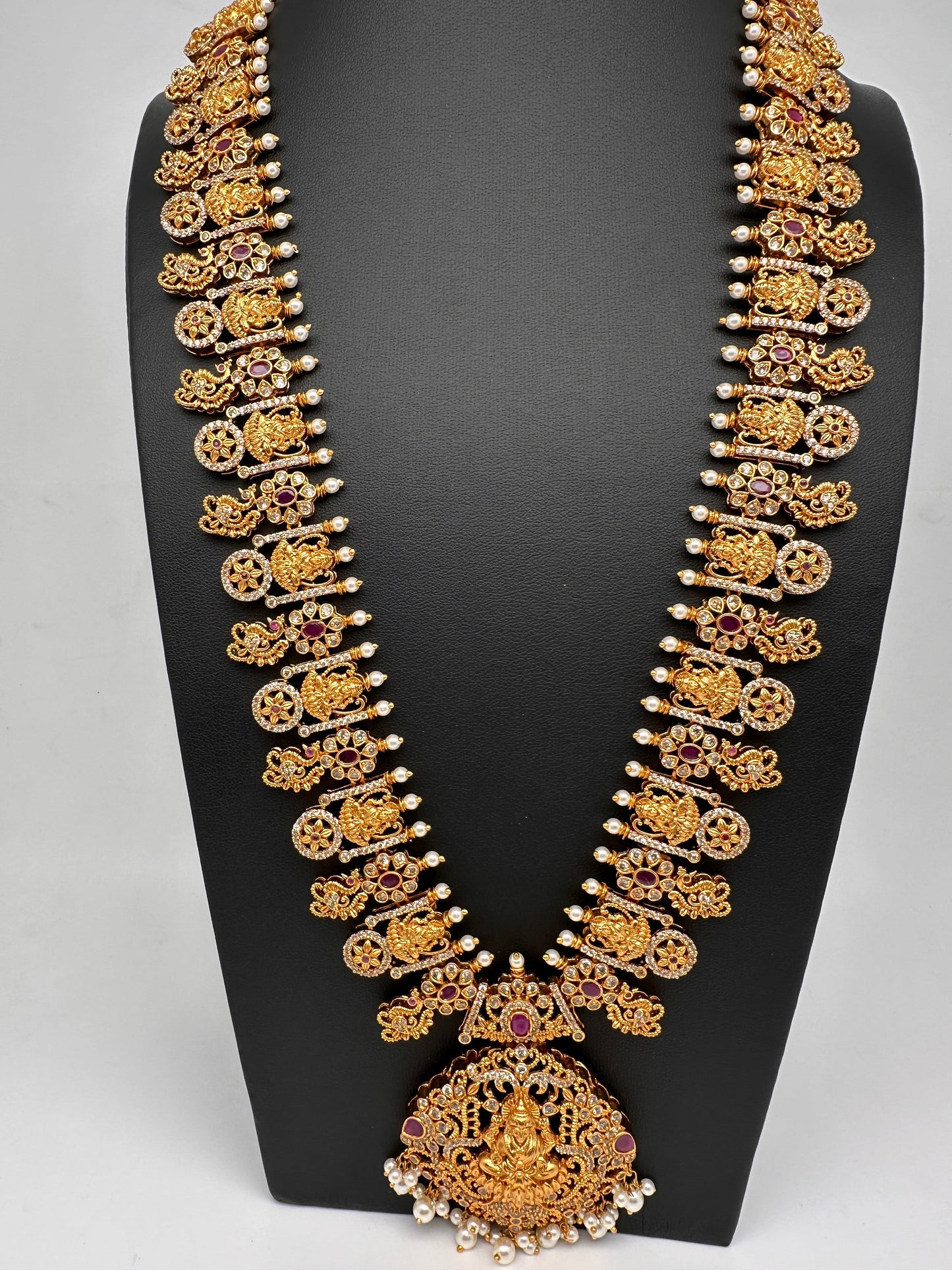 Goddess Lakshmi Botu Mala Long Necklace